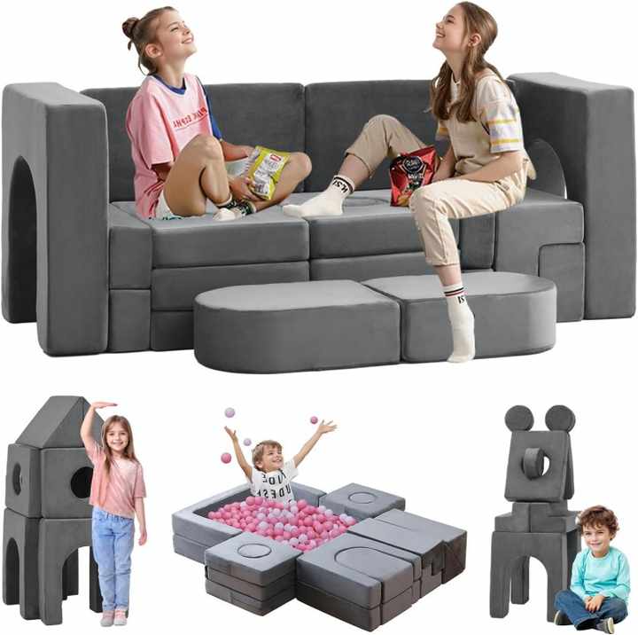 22 bloques modulares de espuma combinados - Más de 1000 ideas creativas de bricolaje
