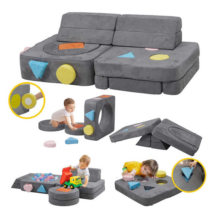 Juego de sofá combinado para niños: un regalo que mejora la cognición
