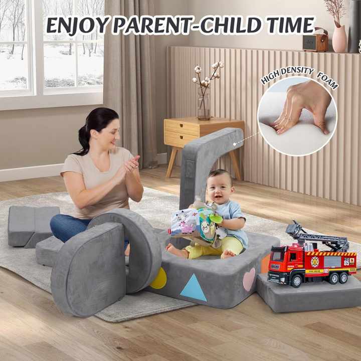 Juego de sofá combinado para niños: un regalo que mejora la cognición