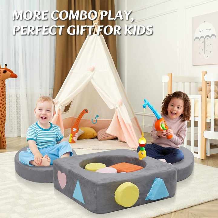 Juego de sofá combinado para niños: un regalo que mejora la cognición