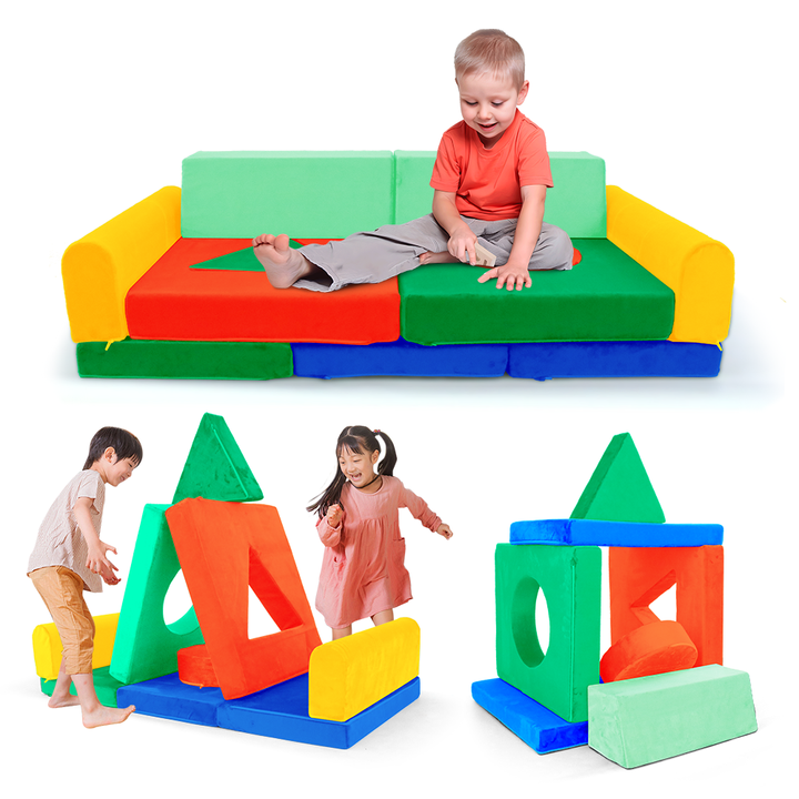 11 cubos de juguetes creativos para sofá y sala de juegos para niños pequeños