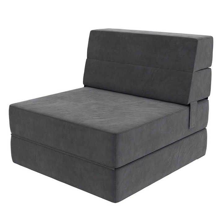 Sofá convertible de espuma viscoelástica y cómodo colchón plegable