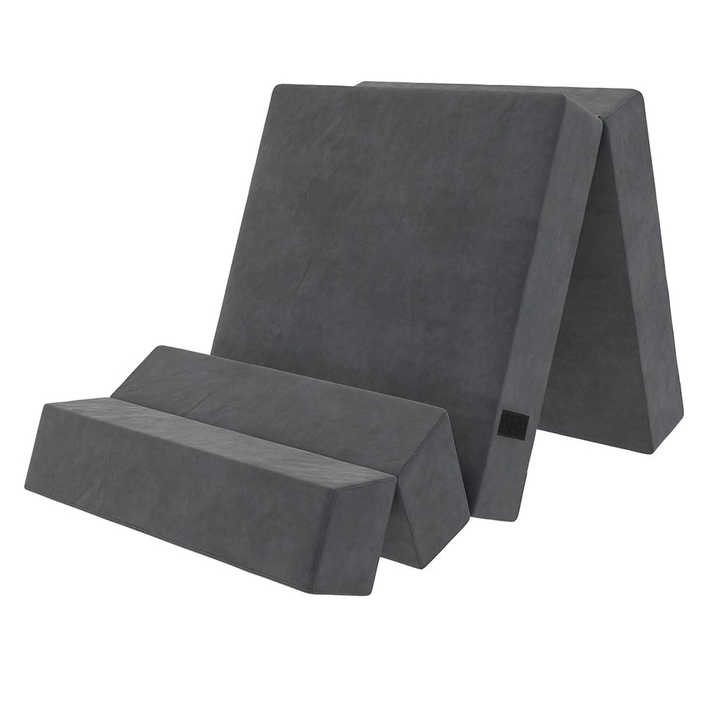 Sofá convertible de espuma viscoelástica y cómodo colchón plegable