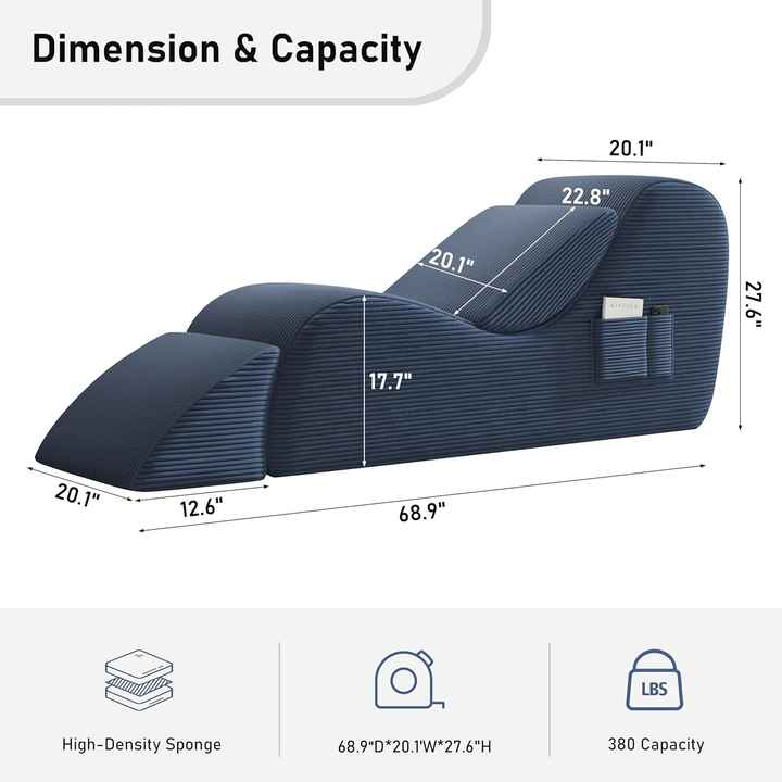 Sillón de yoga multifuncional de espuma de alta densidad