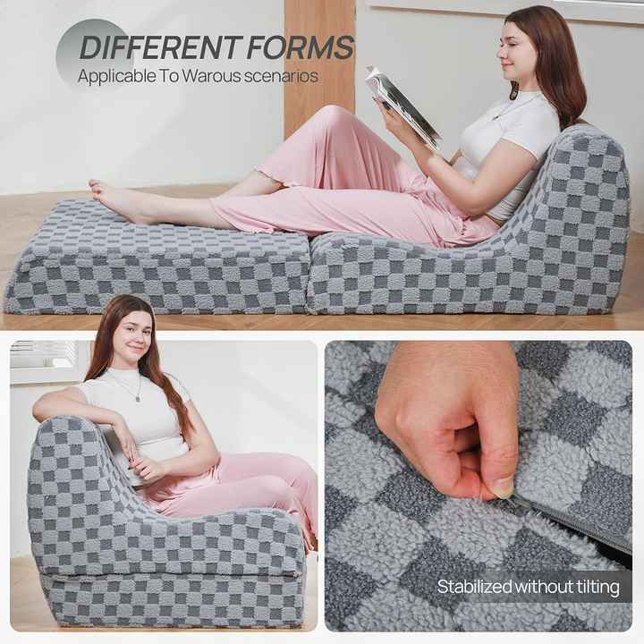 Sillón reclinable moderno para sala de estar y balcón