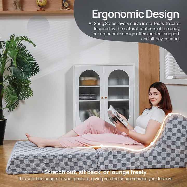 Sillón reclinable moderno para sala de estar y balcón