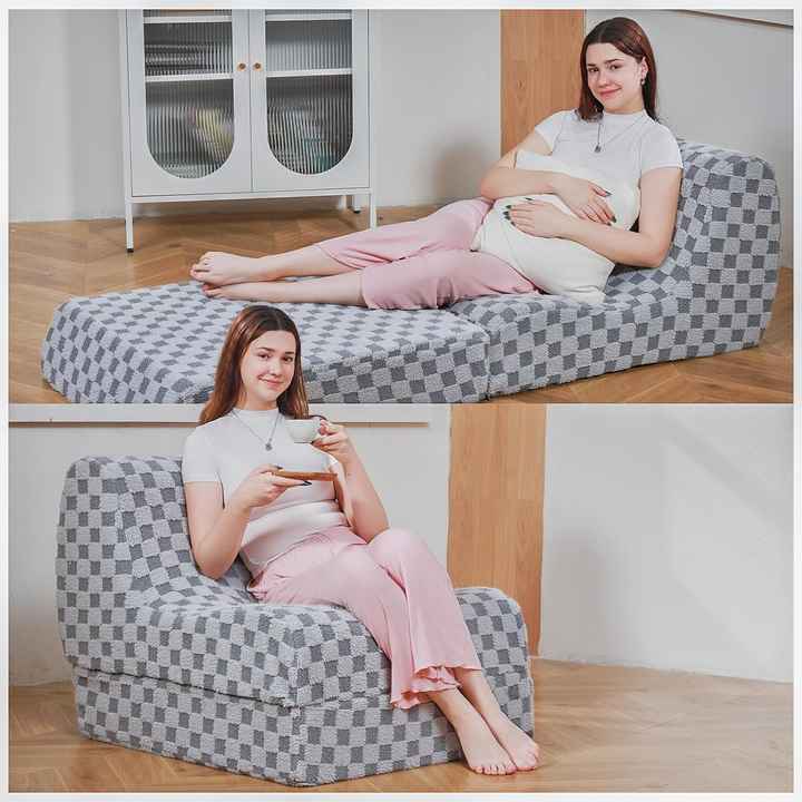 Sillón reclinable moderno para sala de estar y balcón