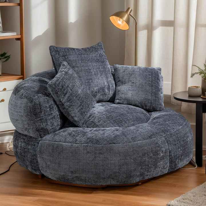Chaise longues para sala de estar con relleno de espuma de compresión de alta densidad