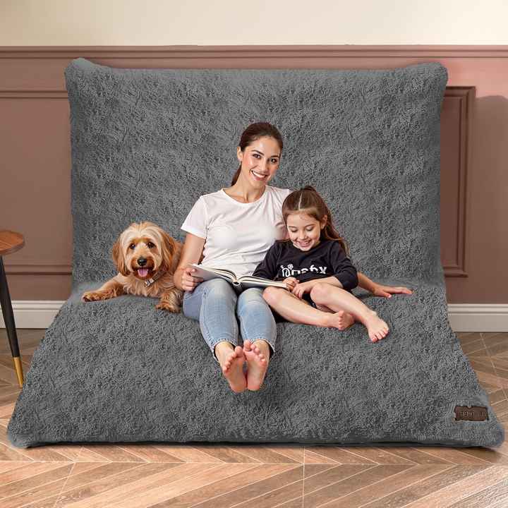 Sofá cama reclinable de espuma extragrande, puf perezoso