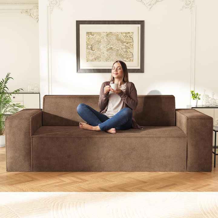 Conjunto de sofás modulares para oficina, hogar y hotel con paquete compacto