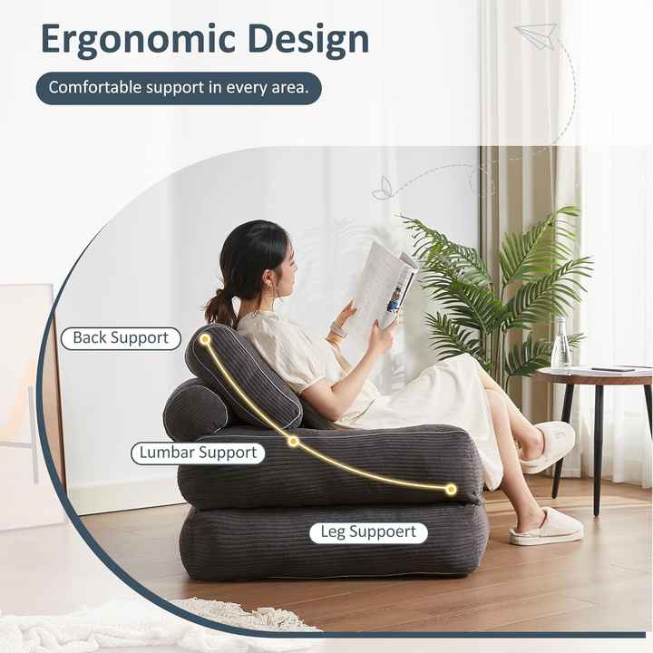Sofá cama futón plegable moderno