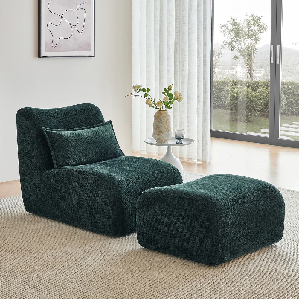Sofá de asiento bajo con compresión al vacío