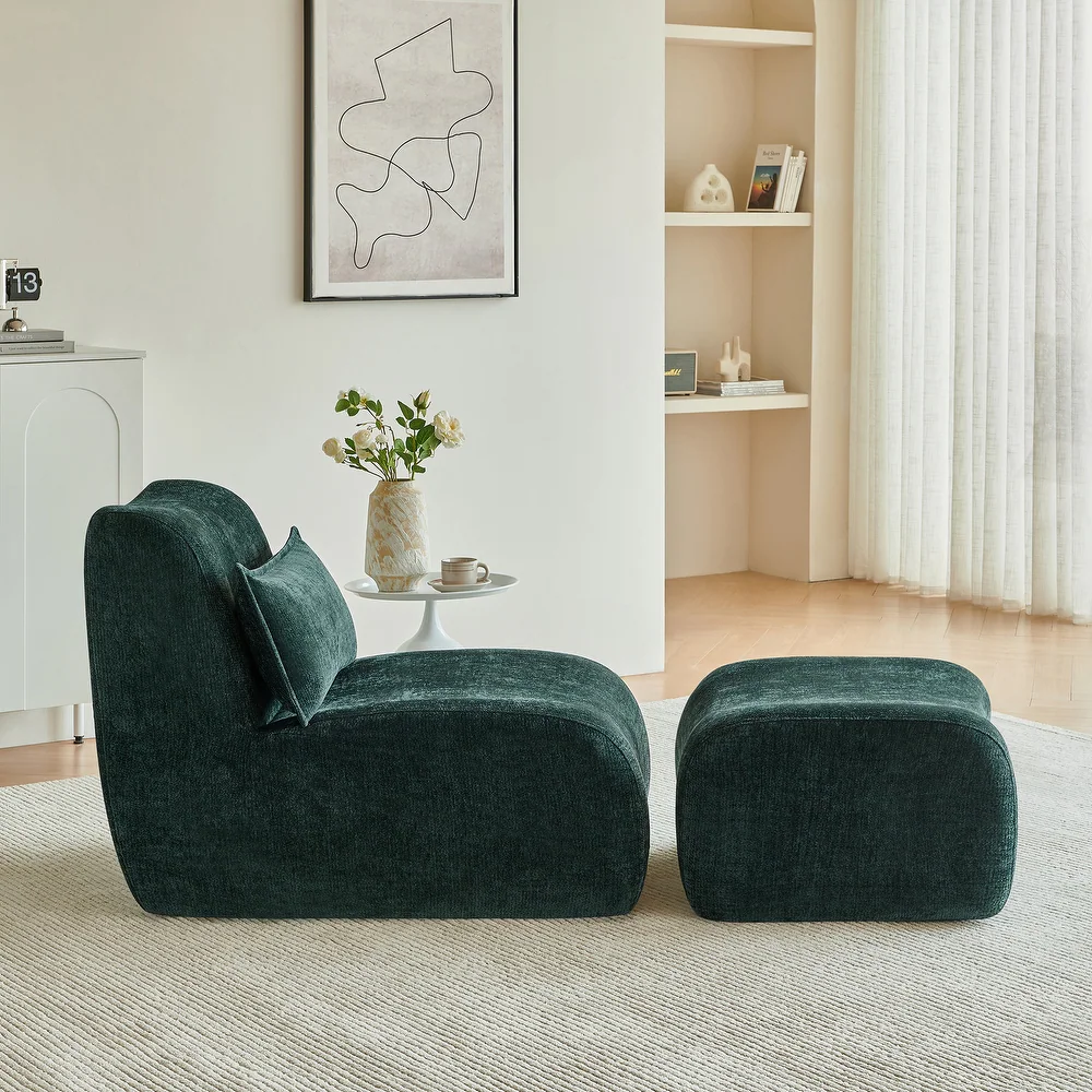 Sofá de asiento bajo con compresión al vacío