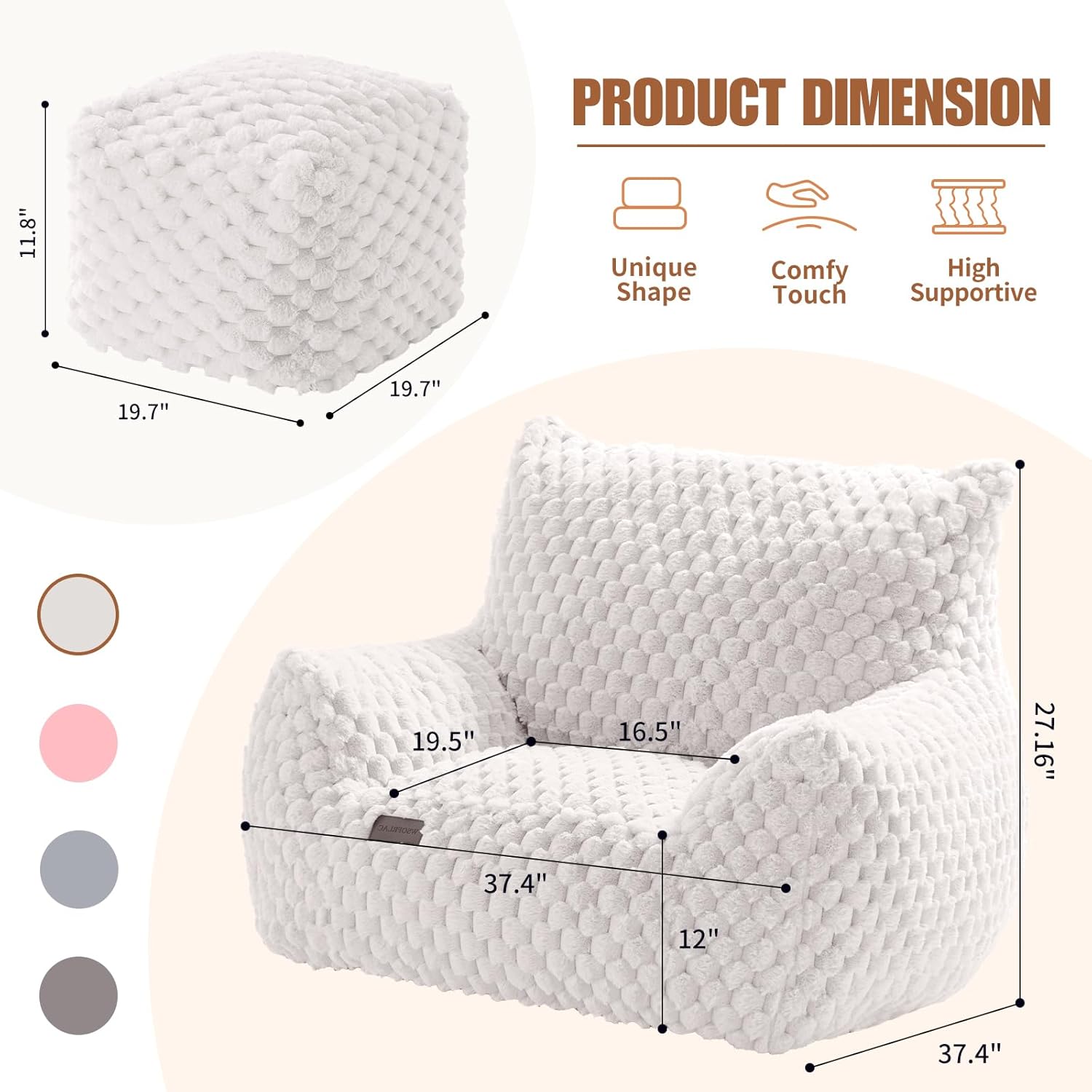 Sofá Tatami para sala de estar